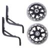 1 Set Kids Bike Training Wheels Flashing Mute Bike Wheel with Bracket Stand Holder Kid Bicycle Accessories Glow Accessories s Child Stroller Stable Wheel view 3