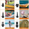 AGPTEK Paddle Board Pump, 20PSI Digital Electric Air Pump for Inflatables Sup Pump, 12V DC Car Connector, Intelligent Dual Stage & Auto-Off Function, Great for Paddle Boards, Inflatable Boats, Kayaks view 2