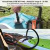 AGPTEK Paddle Board Pump, 20PSI Digital Electric Air Pump for Inflatables Sup Pump, 12V DC Car Connector, Intelligent Dual Stage & Auto-Off Function, Great for Paddle Boards, Inflatable Boats, Kayaks view 3