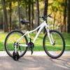MOSHAY Roll Over Image to Zoom in Bicycle Training Wheels Fits 16 18 20 22 24 inch Variable Bike (black1) view 3