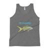 Atlantic Ocean Yellowtail Snapper Fish Unisex Tank Top view 1