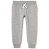 The Children's Place Boys Active Fleece Jogger Pants, Smoke Single, Medium US view 1