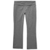 The Children's Place girls Active Foldover Waist Pants, Heather Gray Single, Medium US view 1