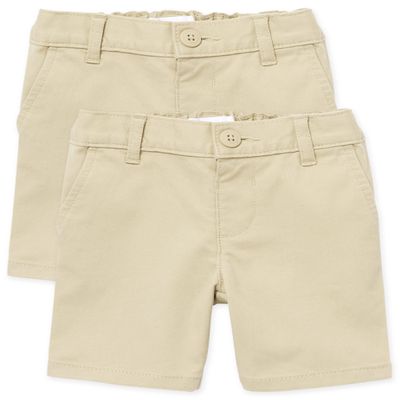The Children's Place Baby Girls and Toddler Girls Chino Shorts, Sandy, 5T