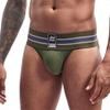 JOCKMAIL Mens Briefs Underwear Athletic Underwear Brief Cotton Mens Underwear Briefs Sport Underwear (XXL, Arm Green) view 2
