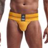 JOCKMAIL Mens Briefs Underwear Athletic Underwear Brief Cotton Mens Underwear Briefs Sport Underwear (M, Yellow) view 2