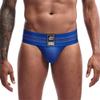 JOCKMAIL Mens Briefs Underwear Athletic Underwear Brief Cotton Mens Underwear Briefs Sport Underwear (L, Blue) view 2