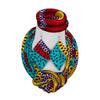AFRICSTYLE African Jewelry Set Ankara Print Necklaces with Matching Earrings for Women view 1