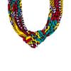 AFRICSTYLE African Jewelry Set Ankara Print Necklaces with Matching Earrings for Women view 3
