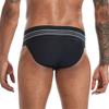 JOCKMAIL Mens Briefs Underwear Athletic Underwear Brief Cotton Mens Underwear Briefs Sport Underwear (XL, Black) view 4