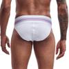 JOCKMAIL Mens Briefs Underwear Athletic Underwear Brief Cotton Mens Underwear Briefs Sport Underwear (XL, White) view 4