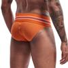 JOCKMAIL Mens Briefs Underwear Athletic Underwear Brief Cotton Mens Underwear Briefs Sport Underwear (XXL, Orange) view 4