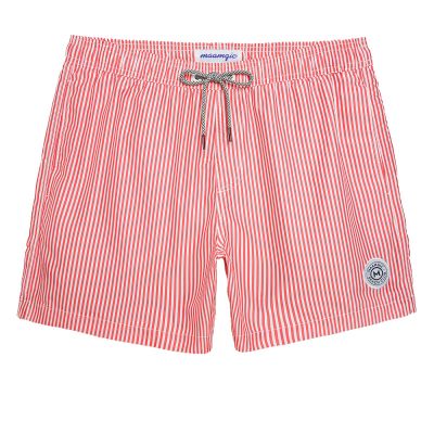 maamgic Mens Swim Trunks 5 Inch with Mesh Lining, Quick Dry Mens Bathing Suit, Swim Shorts for Swimming and Beach, Large