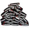 SayitBands Fifty (50) Locked In Wristband Bracelets view 1