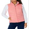 Amazon Essentials Women's Lightweight Water-Resistant Packable Puffer Vest, Pink, Small view 1