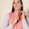 Amazon Essentials Women's Lightweight Water-Resistant Packable Puffer Vest, Pink, Small view 4