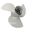 ARKDOZA 13x19 Propeller for Yamaha Outboard 50-130HP 3 Blade RH 15 Tooth view 3