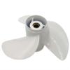 ARKDOZA 13x19 Propeller for Yamaha Outboard 50-130HP 3 Blade RH 15 Tooth view 4
