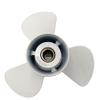 ARKDOZA 12 5/8x21 Propeller for Yamaha Outboard 50-130HP 3 Blade RH 15 Tooth view 4