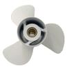 ARKDOZA 13 1/4x17 Propeller for Yamaha Outboard 50-130HP 3 Blade RH 15 Tooth view 3