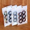SayitBands Six of Thin Blue Line Silicone Ring Size 6 view 2
