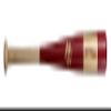 HIGOLD TR-A3H Training Bat, Natural X Red x Gold, 33.5 inches (85 cm), TR Series, Compatible with Hard Types, Realistic Hitting view 1