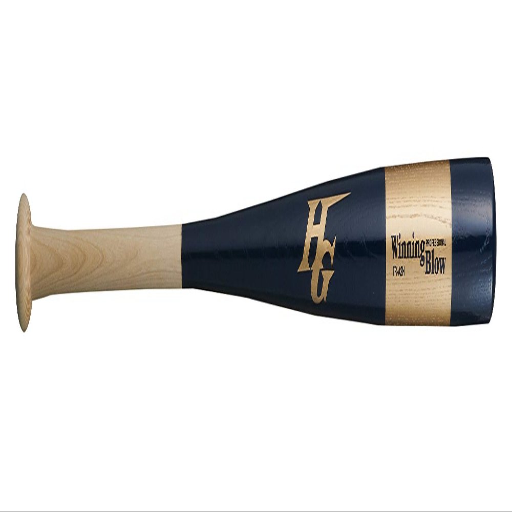 HIGOLD TR-A2H Training Bat, Natural X Navy X Gold, 33.5 inches (85 cm), TR Series, Compatible with Hard Types, Realistic Hitting