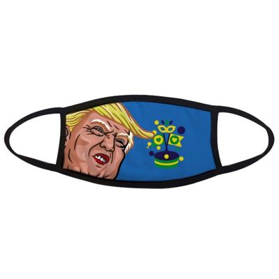 OFFbb-USA Rio Brazil Carnival Flag Art Deco Gift Fashion Mask Windproof Reusable Anti Dust President