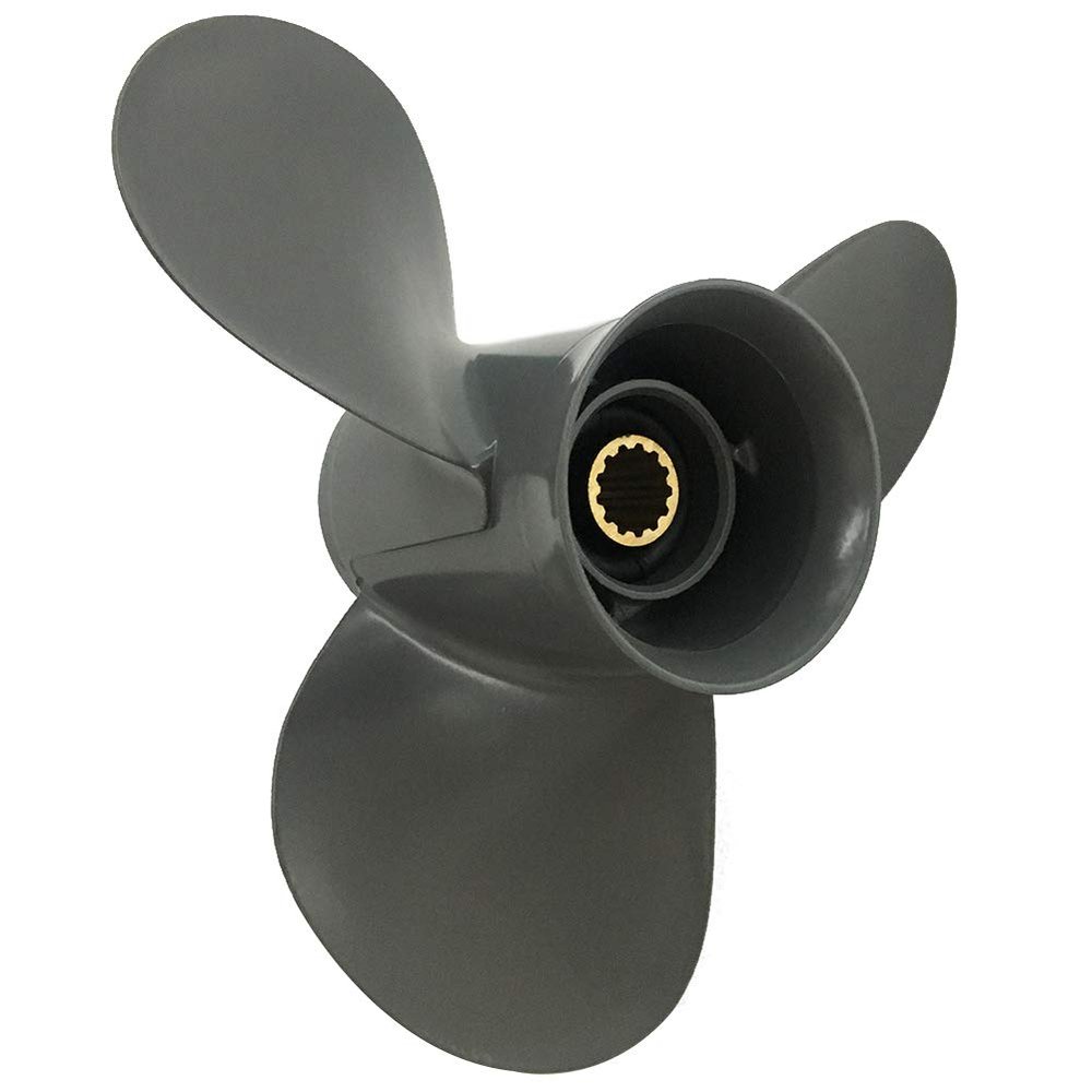 ARKDOZA Aluminum Propeller for Honda 60/75/90/115/130HP Outboard 15 Spline Tooth (14(Dia) x 11(Pitch))