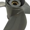 ARKDOZA Aluminum Propeller for Honda 60/75/90/115/130HP Outboard 15 Spline Tooth (14(Dia) x 11(Pitch)) view 4