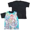 DC Superhero Girls Justice Gang Youth or Boy's Sublimated Black Back T Shirt, X-Large view 1