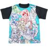 DC Superhero Girls Justice Gang Youth or Boy's Sublimated Black Back T Shirt, X-Large view 2