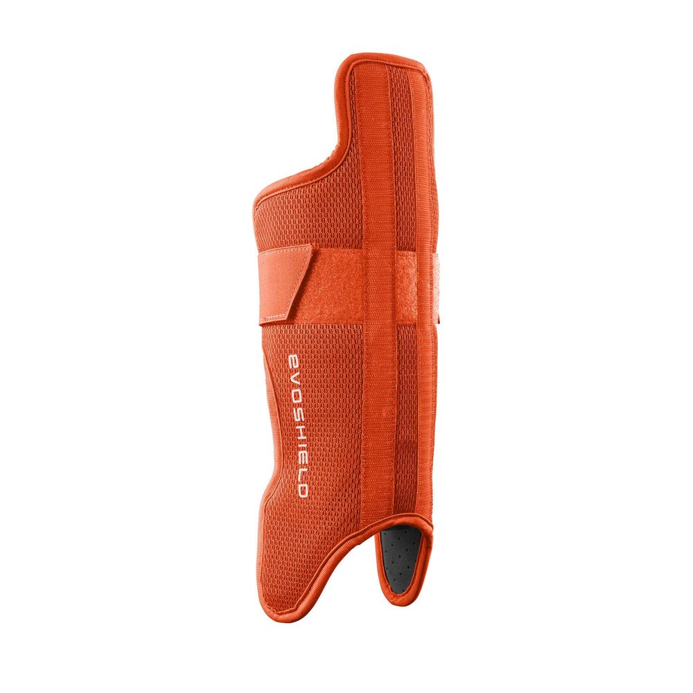EvoShield Pro-SRZ Gel-to-Shell Catcher's Lower Leg Guards - Adult Size, Orange