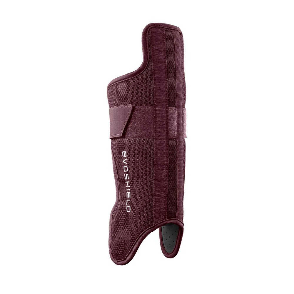 EvoShield Pro-SRZ Gel-to-Shell Catcher's Lower Leg Guards - Adult Size, Maroon