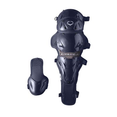 EvoShield Pro-SRZ Baseball Catcher's Upper Leg Guards - Adult Size, Navy