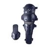 EvoShield Pro-SRZ Baseball Catcher's Upper Leg Guards - Adult Size, Navy view 1
