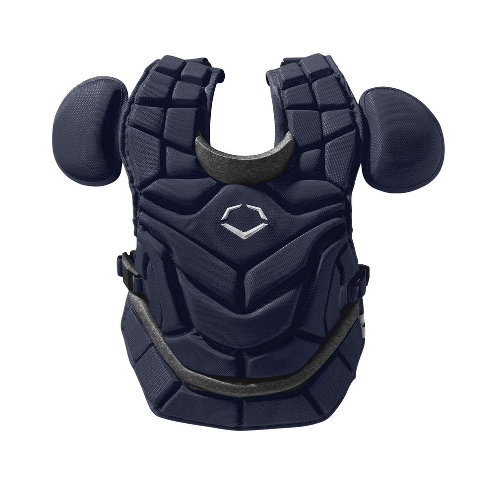 EvoShield Pro-SRZ Baseball Catcher's Chest Protector - Intermediate Size, Navy