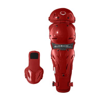 Evoshield Pro-Srz Upper Leg Guards - Scarlet, Fastpitch [13.5-15.5"]