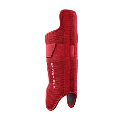 EvoShield Pro-SRZ Gel-to-Shell Catcher's Lower Leg Guards - Adult Size, Scarlet