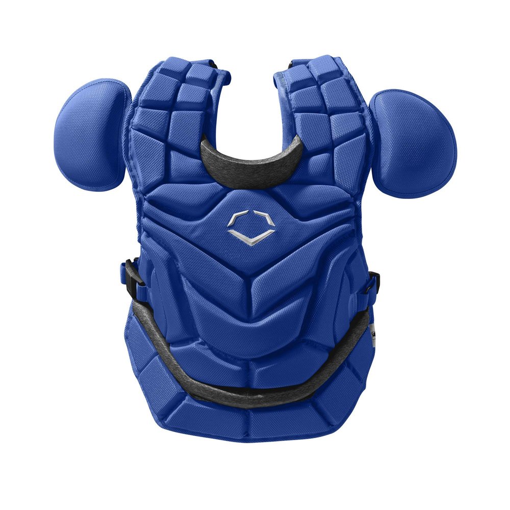 EvoShield Pro-SRZ Baseball Catcher's Chest Protector - Intermediate Size, Royal