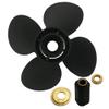 ARKDOZA 4 Blade Aluminum Propeller for Honda BFP60 BF75-130HP Outboard 15 Spline Tooth Interchangeable Hub (12-7/8 (Dia) x 15 (Pitch)) view 4