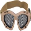 Evike Airsoft - Matrix Zero Wire Mesh Adjustable Goggles (Color: Tan) view 3