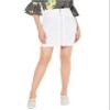 INC International Concepts Womens Lace O-Ring Zipper-Front Skirt (Bright White, 8) view 1