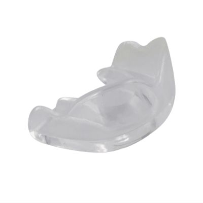 DAMAGE CONTROL High-Impact Mouth Guard  Sports Mouthguard for Boxing, Football, Hockey, Lacrosse & Basketball, Protects Teeth & Jaw, Protective Mouthpiece for Adults & Youth (Adult, Clear 2.0)