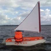 Nautos TRI SAIL with MAST and Mini Boom - Opti1064