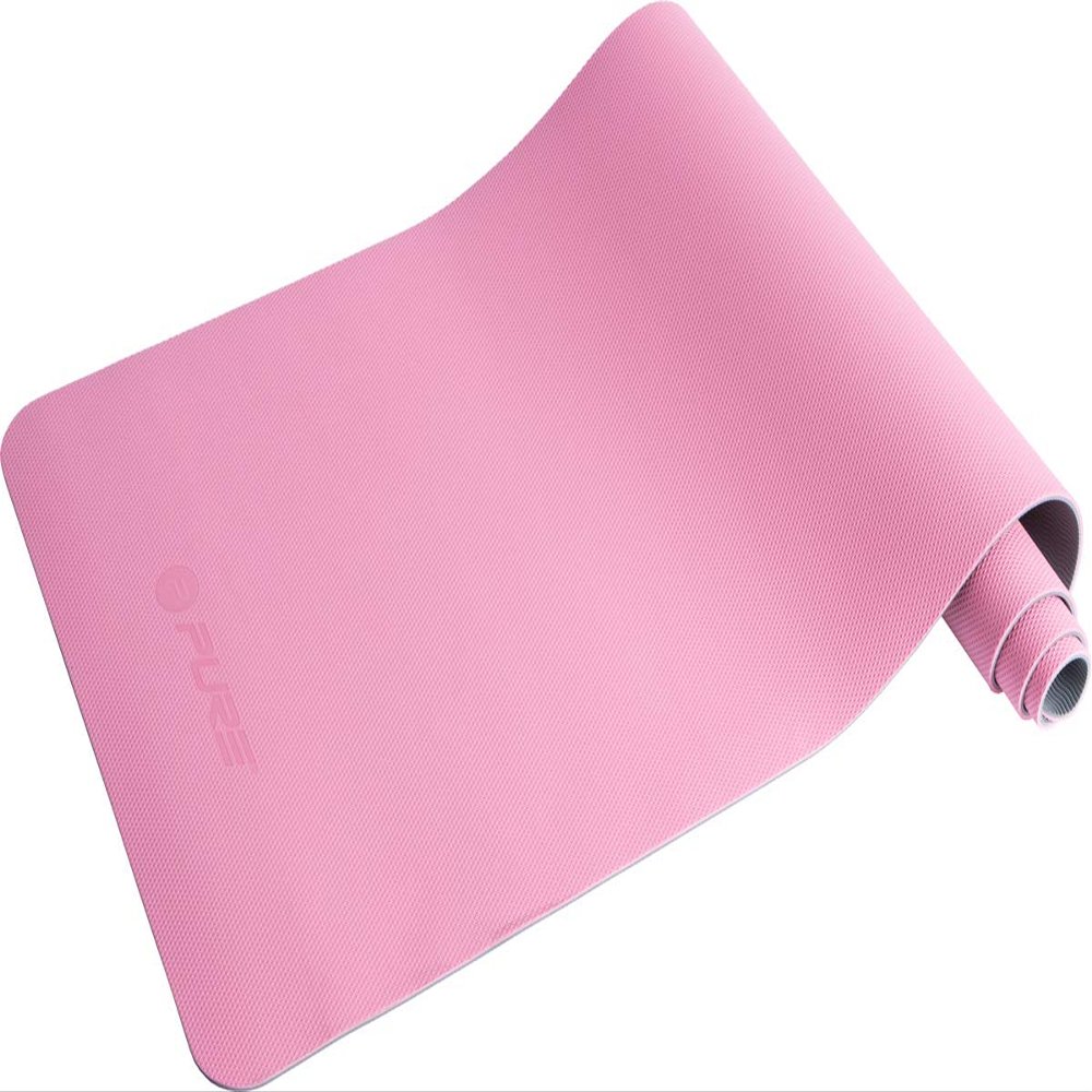Pure2Improve Yoga mat, 173X80X6 CM, Pink