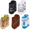 STAR WARS Boys 5 Pack No Show Socks view 1