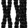 StringKing Grizzly 2s - Semi-Soft Goalie Lacrosse Mesh Kit (Black) view 3