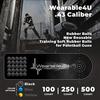 Wearable4U .43 Caliber Rubber Balls New Reusable Training Soft Rubber Balls for Paintball Guns (500 Rounds, Black) view 2