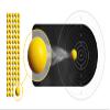 Wearable4U .50 Caliber Rubber Balls New Reusable Training Soft Rubber Balls for Paintball Guns (250 Rounds, Yellow x 250) view 2